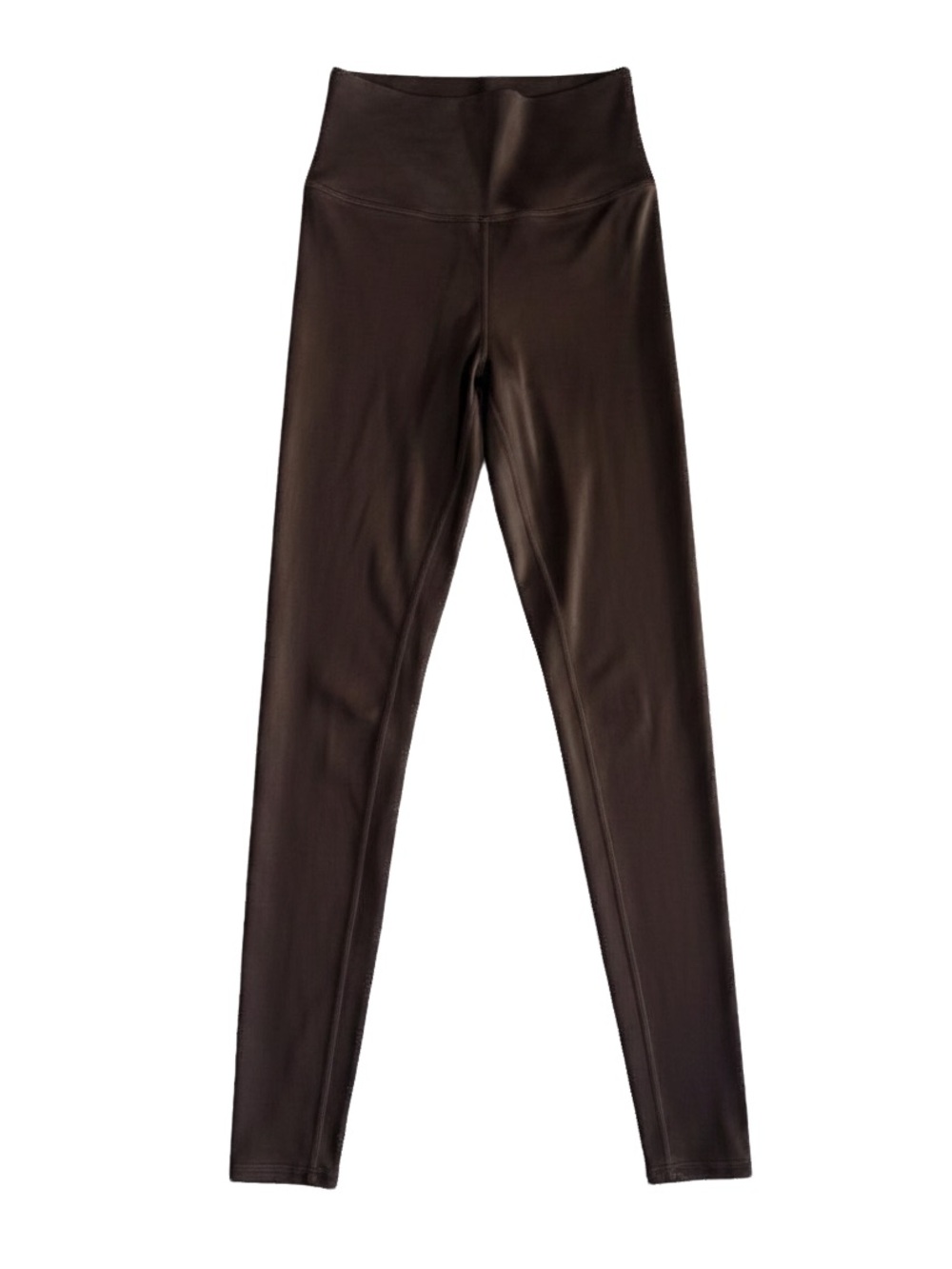 Vintage Alo Yoga High Waist Shine Leggings Brown Size M